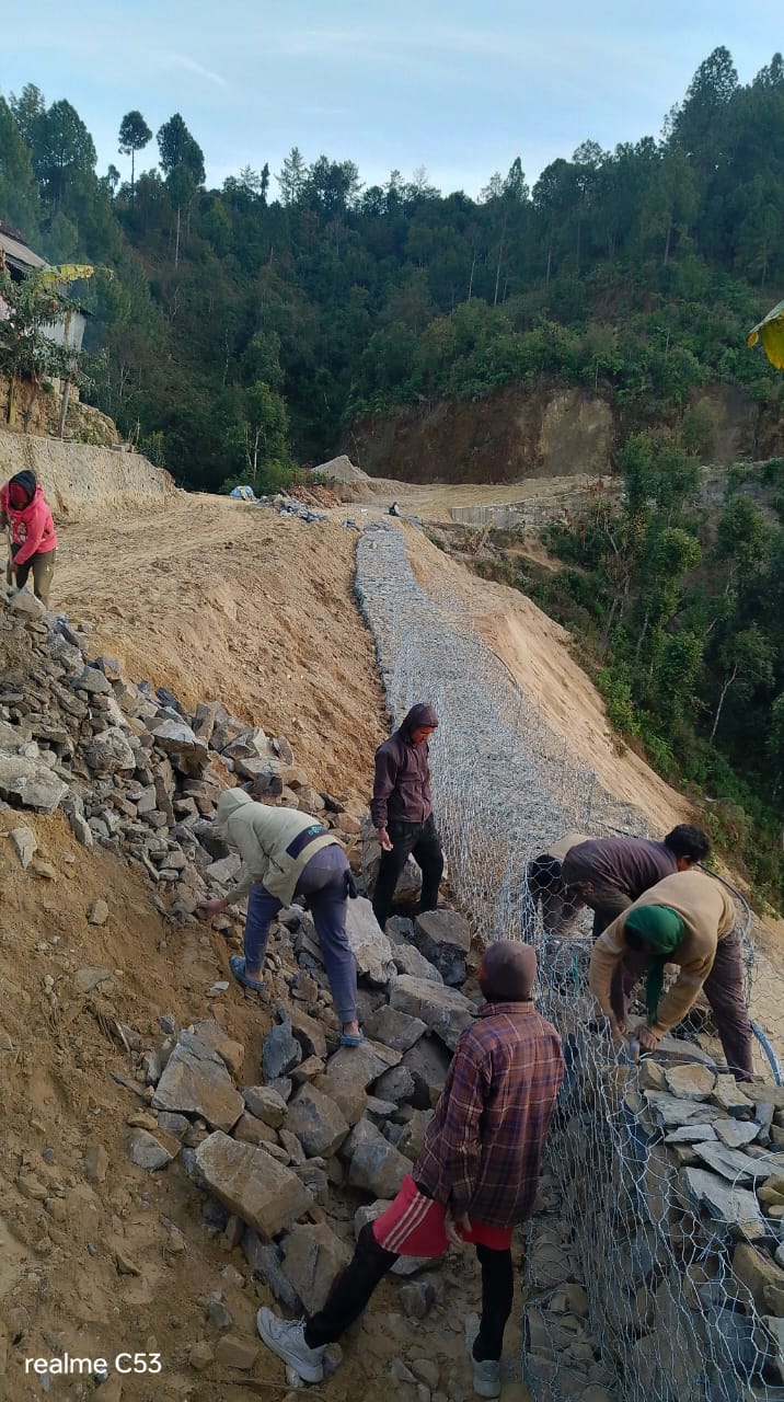 Contruction of Puspalal Pardesh Chakrapath